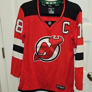 Fanatics Red New Jersey Devils Jersey (S)